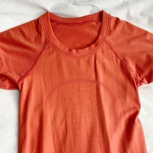 Lululemon Orange Swiftly Tech